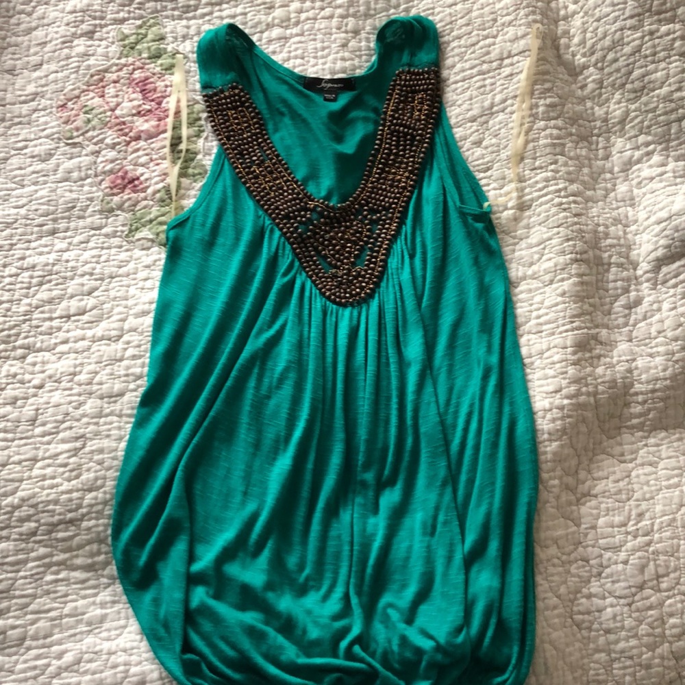 Women’s Green Tank Top